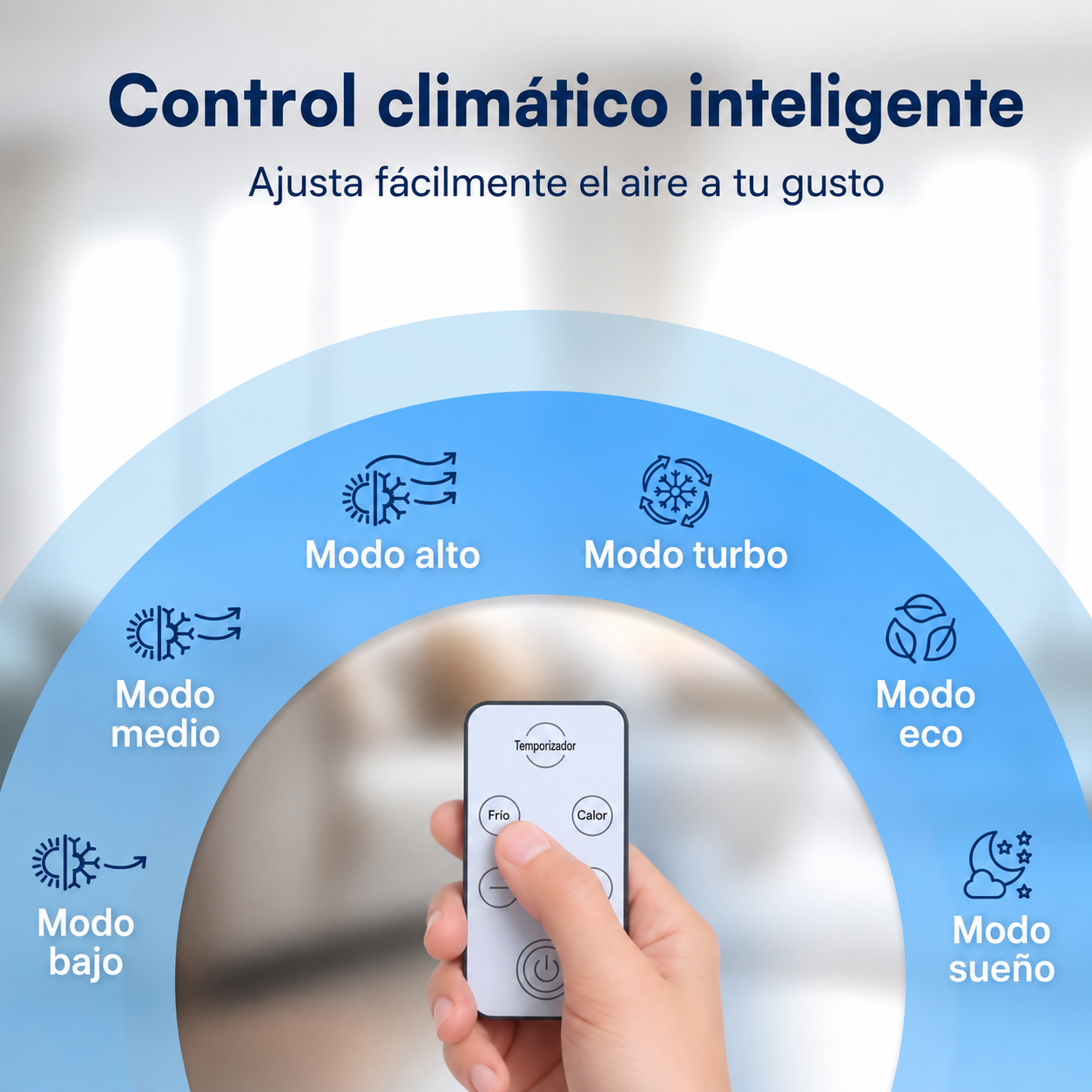 Vital Pro Breeze — modo frío en el salón